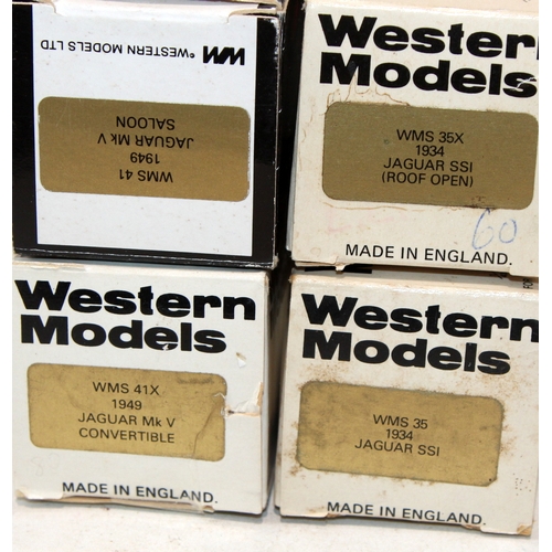 Western Models boxed die-cast model vehicles including Jaguar MK V ...