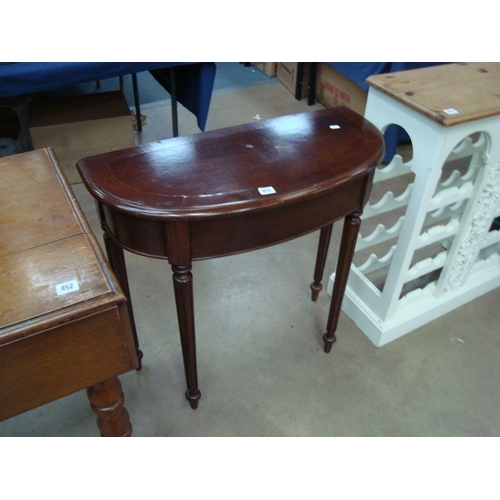 453 - REPRO HALL TABLE