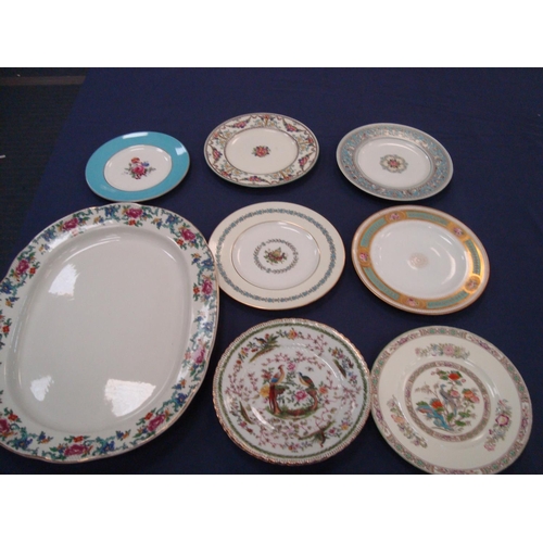 13 - WEDGWOOD, DOULTON PLATES ETC