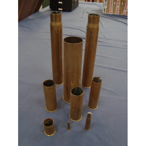 43 - QUANTITY OF BRASS SHELL CASES