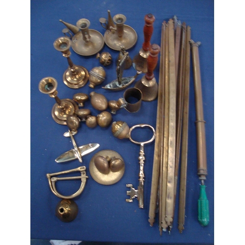 50 - BRASS STAIR RODS ETC