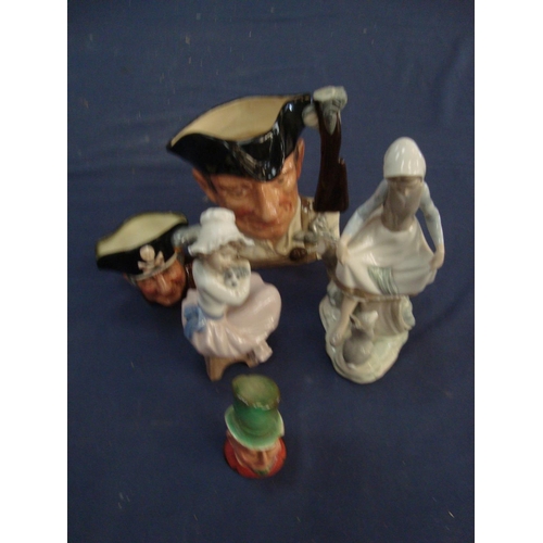 81 - DOULTON CHARACTER JUGS ETC