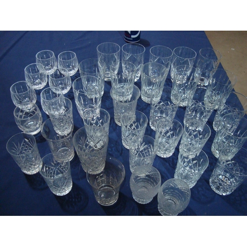 96 - QUANTITY OF CUT GLASS