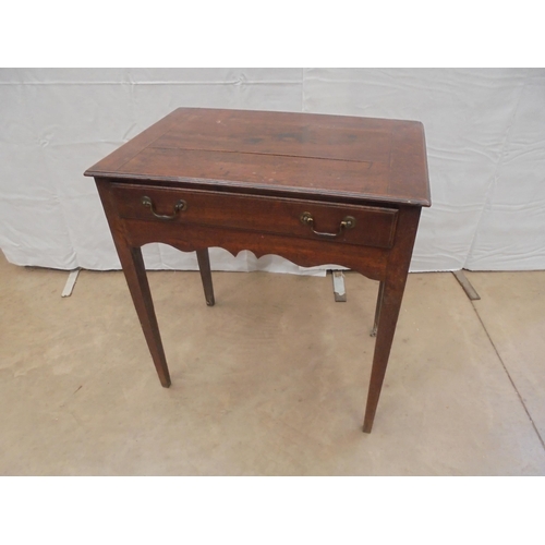 702 - GEORGAIN OAK SIDE TABLE WITH DRAWER