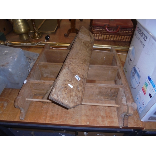 179 - WOODEN SHELVES