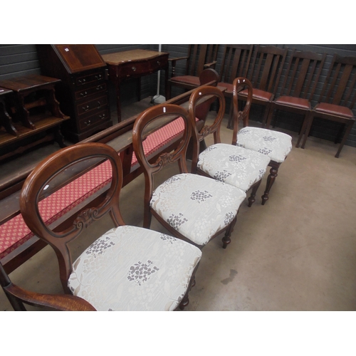 462 - SET OF 4 SHERRY BROTHERS DINING CHAIRS