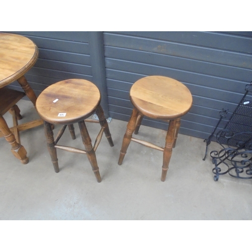 475 - 2 STOOLS