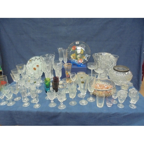 16 - QUANTITY OF CUT GLASS