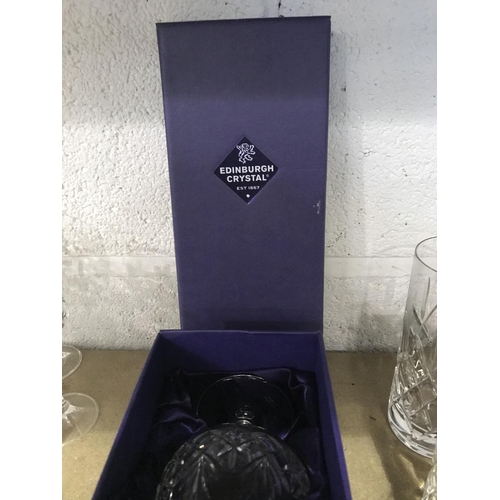 208 - EDINBURGH CRYSTAL GLASSES