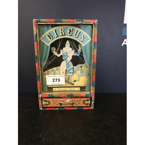 273 - CLOWN MUSIC BOX