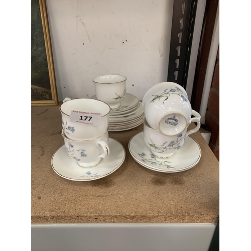 177 - CUPS & SAUCERS