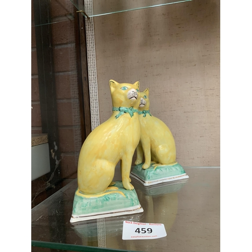 459 - STAFFORDSHIRE CATS