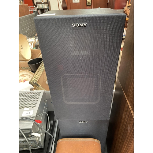 116 - SONY SPEAKERS