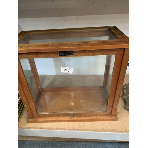 230 - SCALES CABINET