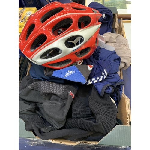 363 - CYCLE HELMET ETC