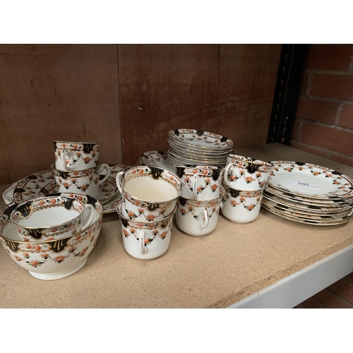 505 - OSBOURNE BONE CHINA TEAWARE