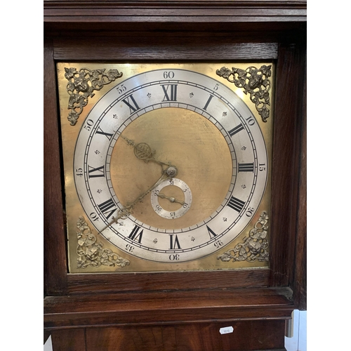 201 - VICTORIAN CASE CLOCK