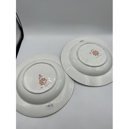 426 - PAIR OF CABINET PLATES