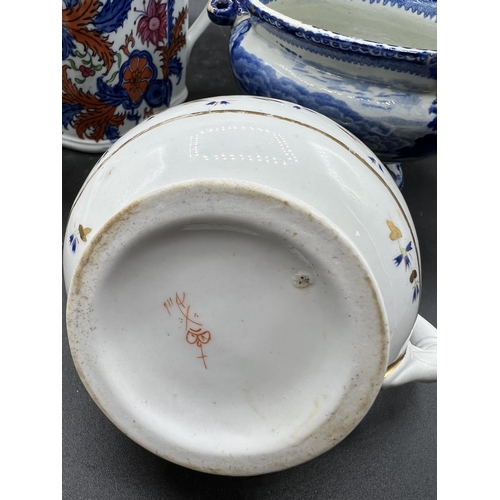 322 - TEAPOT TOBACCO PATTERN & PORCELAIN