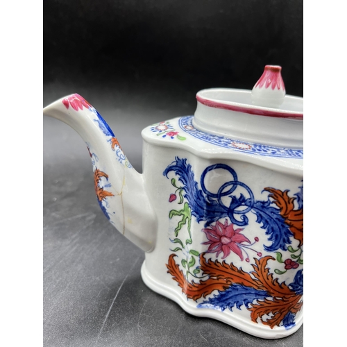 322 - TEAPOT TOBACCO PATTERN & PORCELAIN