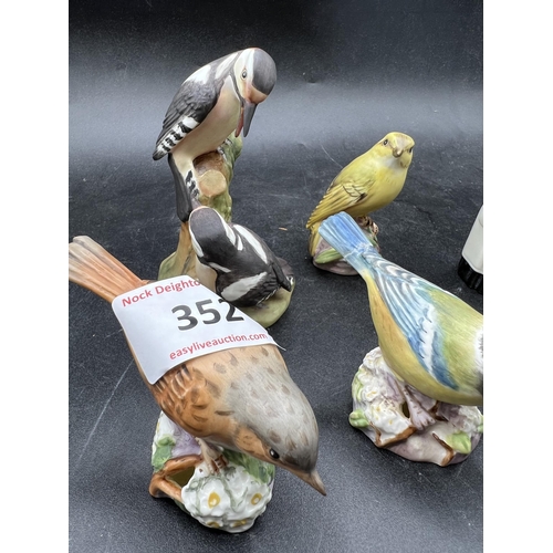 352 - ROYAL WORCESTER BIRDS