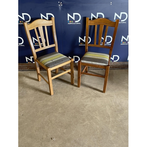 687 - TWO CHAIRS