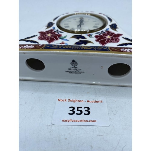 353 - WORCESTER CLOCK PRINCE REG PATTERN