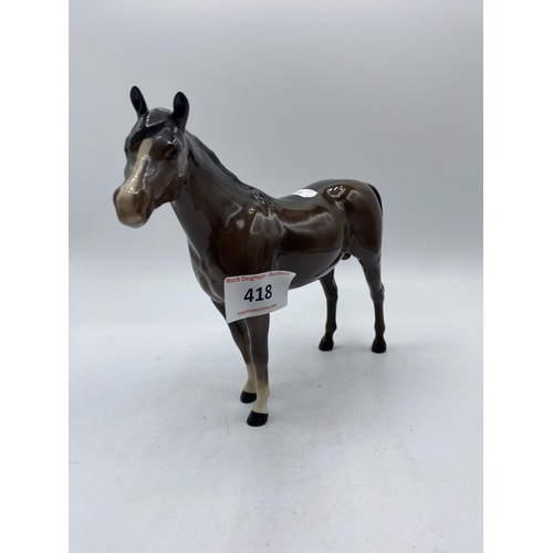 418 - BESWICK HORSE