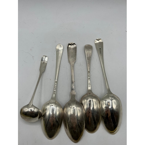 539 - SET OF SOLID SILVER SPOONS VARIOUS ASSAY OFFICE & MAKERS  276G