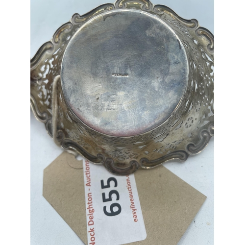 655 - SILVER BASKET