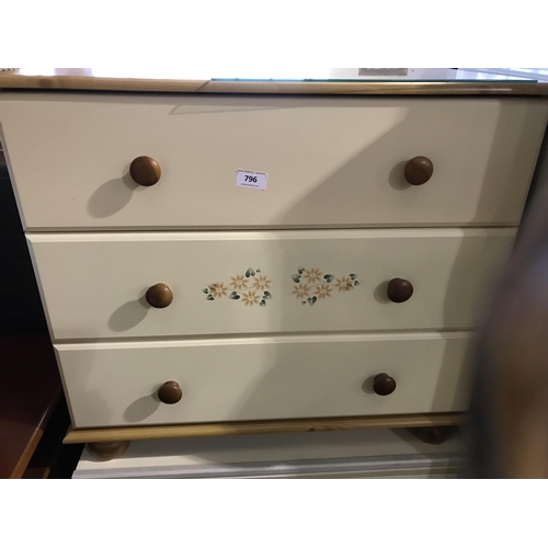 796 - TWO CHEST OF DRAWERS