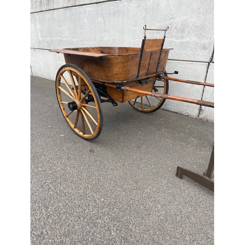 144A - WOODEN HORSE CART