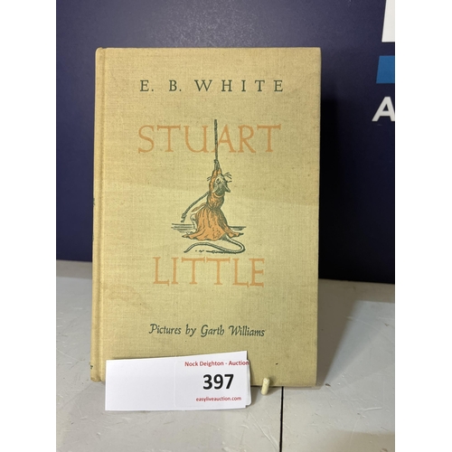 397 - FIRST EDITION 1945 STUART LITTLE BOOK AUTHOR E.B WHITE