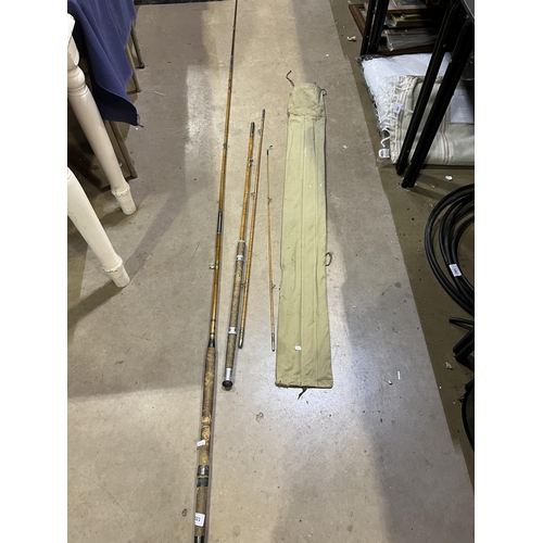 501 - SPLIT CANE BAMBOO RODS