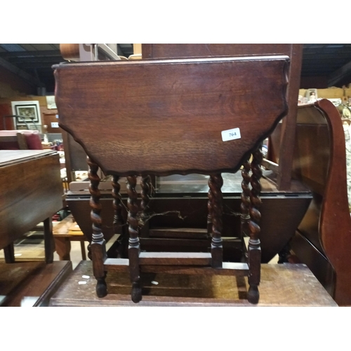 764 - SMALL GATELEG TABLE