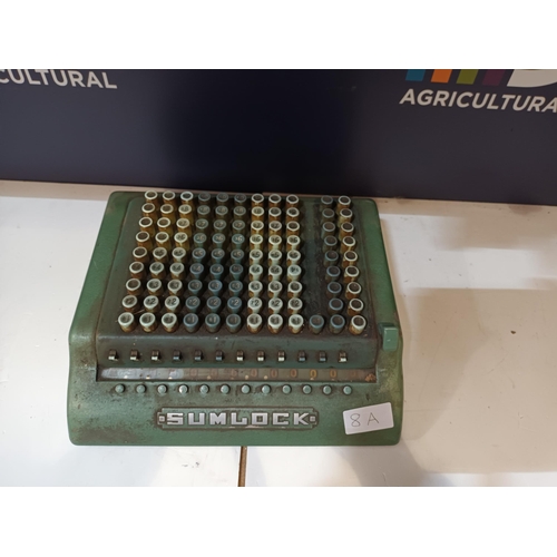 8A - SUMLOCK CASH REGISTER