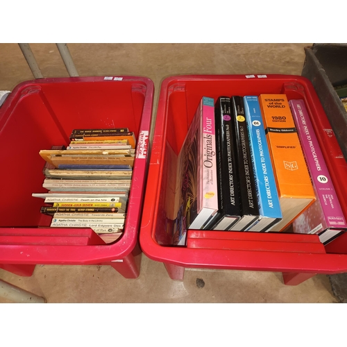 192 - 5 BOXES OF BOOKS