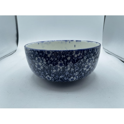 474 - BLUE & WHITE BOWL