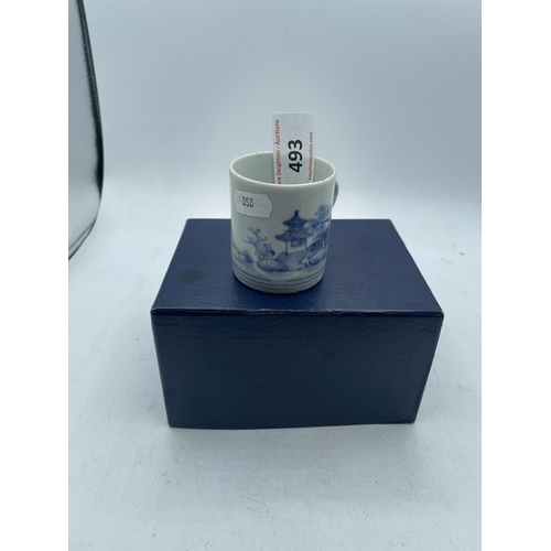 493 - 18TH CENTURY ORIENTAL TEA CAN