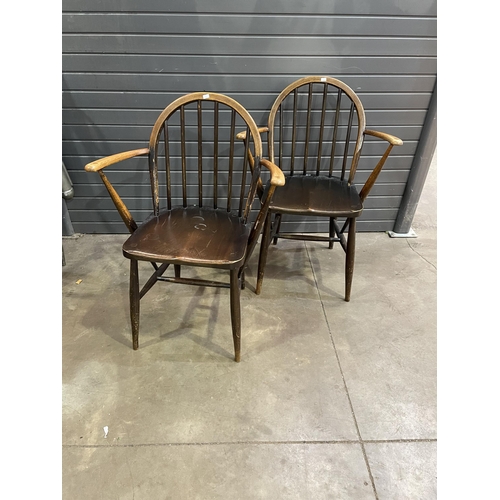 910 - 2 ERCOL CHAIRS