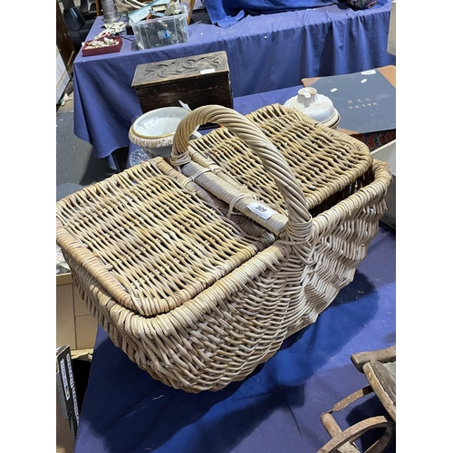 309 - WICKER BASKET