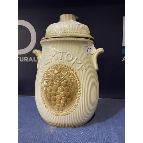 310 - WEST GERMAN RUM TOPF URN