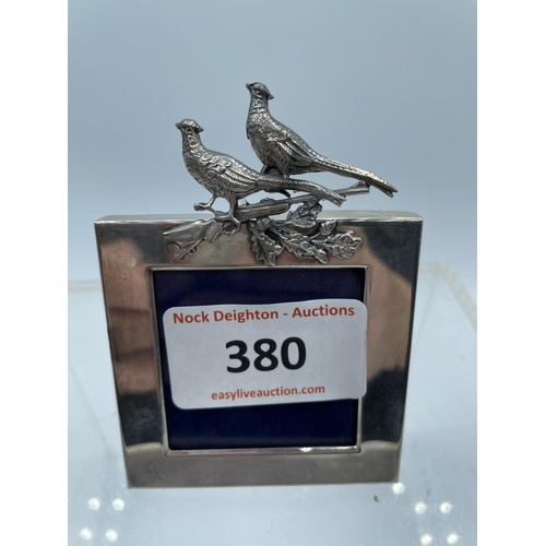 380 - SILVER GAME PICTURE FRAME