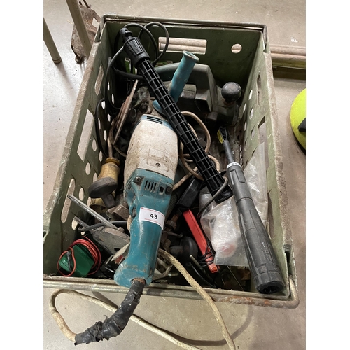 43 - ANGLE GRINDER ETC