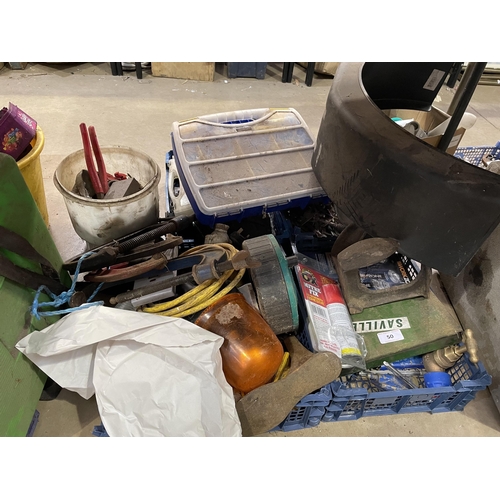 50 - LARGE QUANTITY OF TOOLS ETC