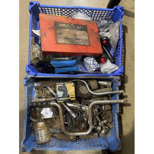 58 - 4 CRATES OF TOOLS