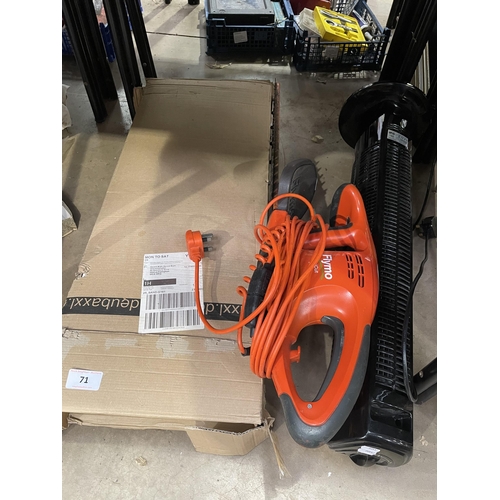 71 - HEATER & HEDGE TRIMMER