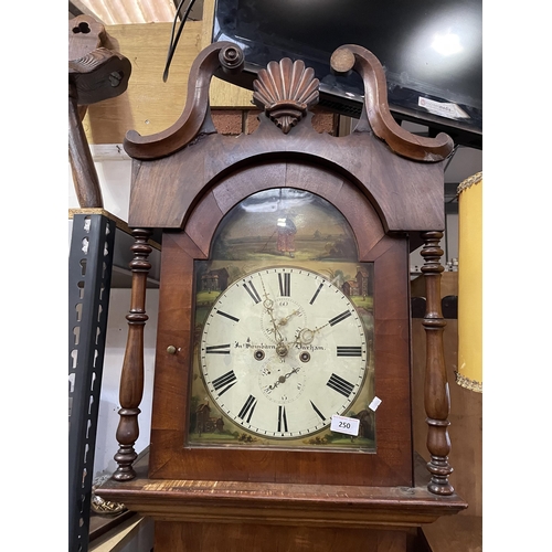 162A - VICTORIAN LONGCASE CLOCK