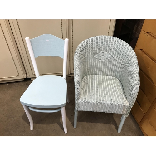 590 - LLOYD LOOM CHAIR