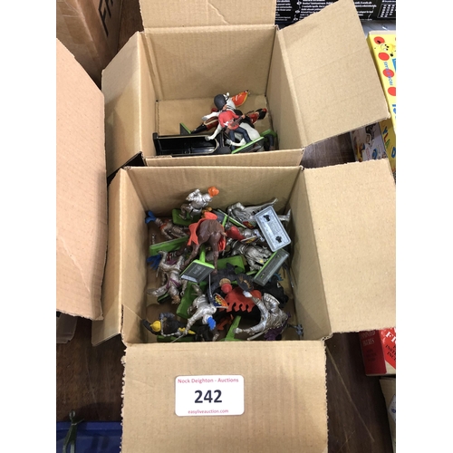 242 - 2 BOXES OF FIGURES